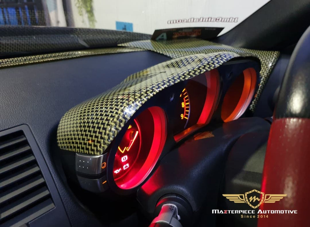 350Z Carbon Kevlar Crown Meter Cover